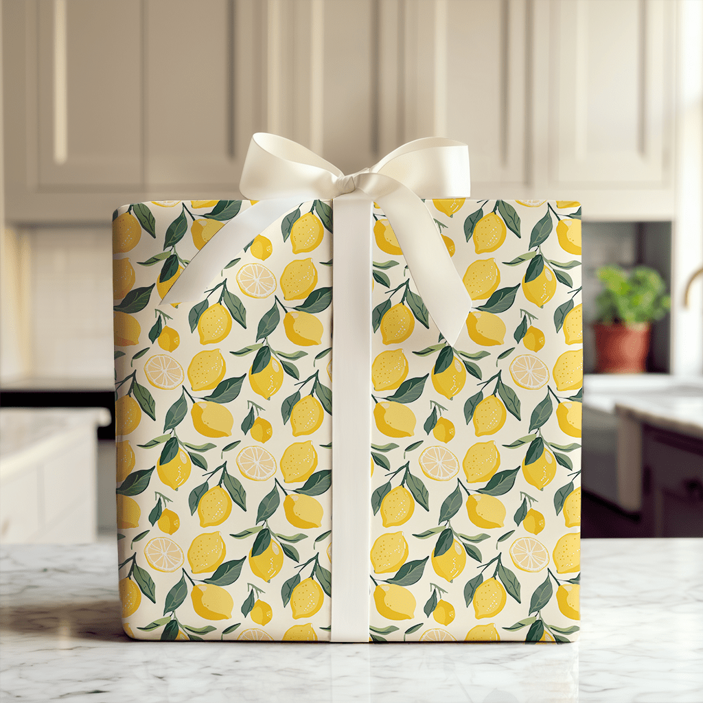 Lemon Lane - Wrapping Paper - Aspen & Arlo