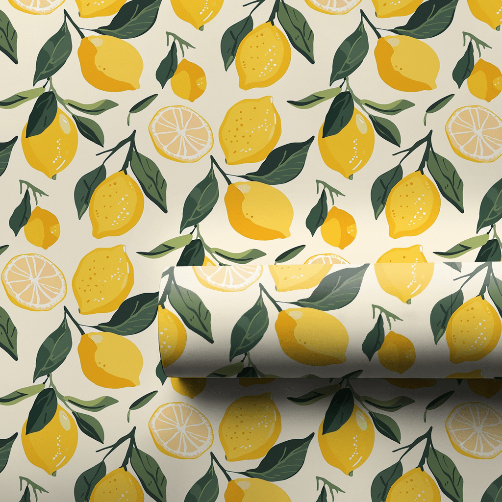 Lemon Lane - Wrapping Paper - Aspen & Arlo