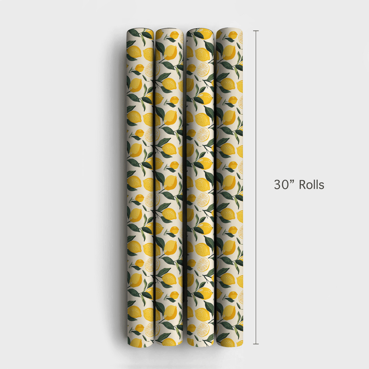 Lemon Lane - Wrapping Paper - Aspen & Arlo