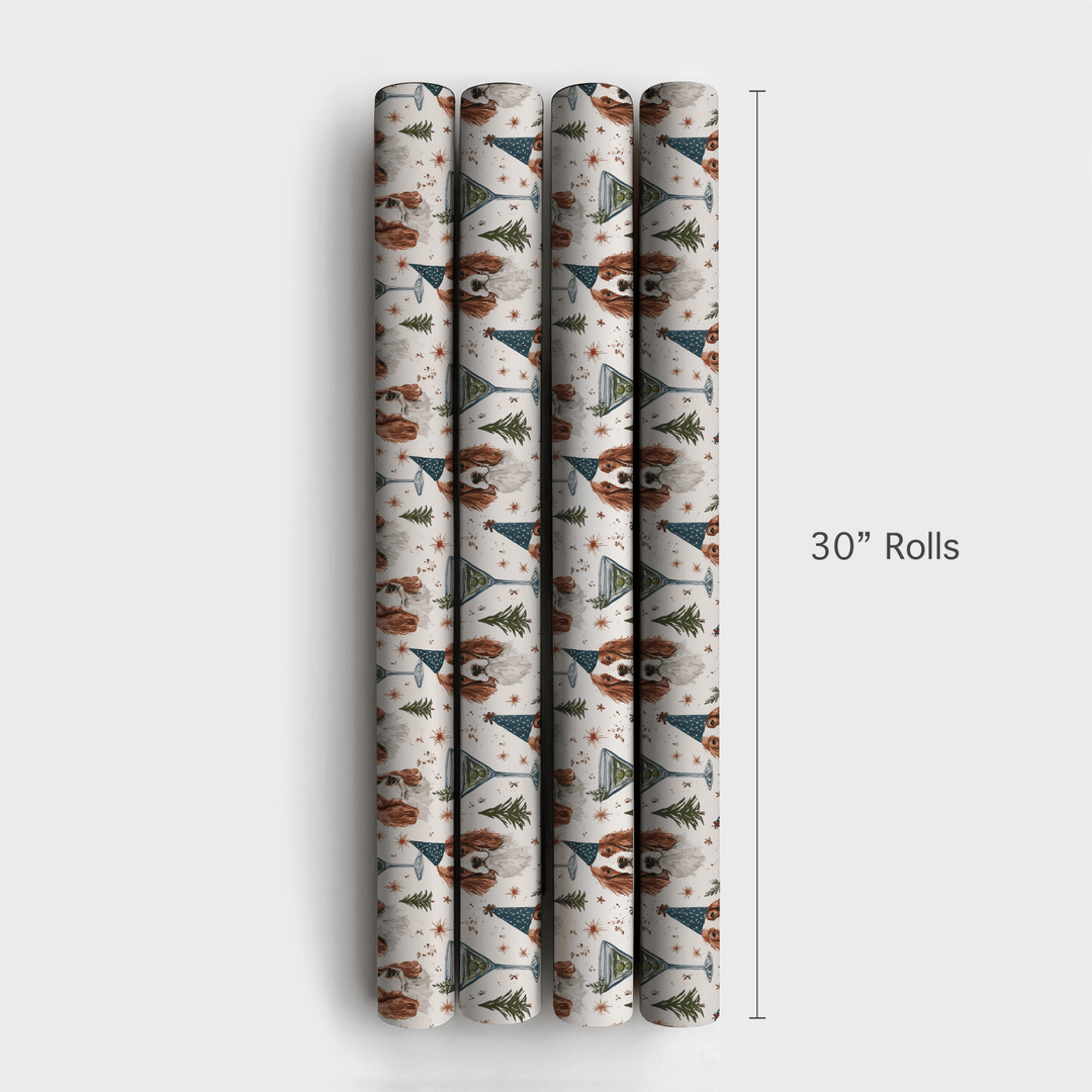 Cheers to the Brittanys - Wrapping Paper - Aspen & Arlo