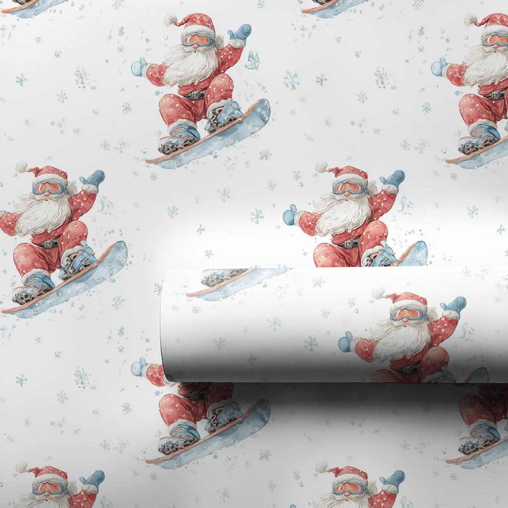Shred the Sleigh - Wrapping Paper - Aspen & Arlo