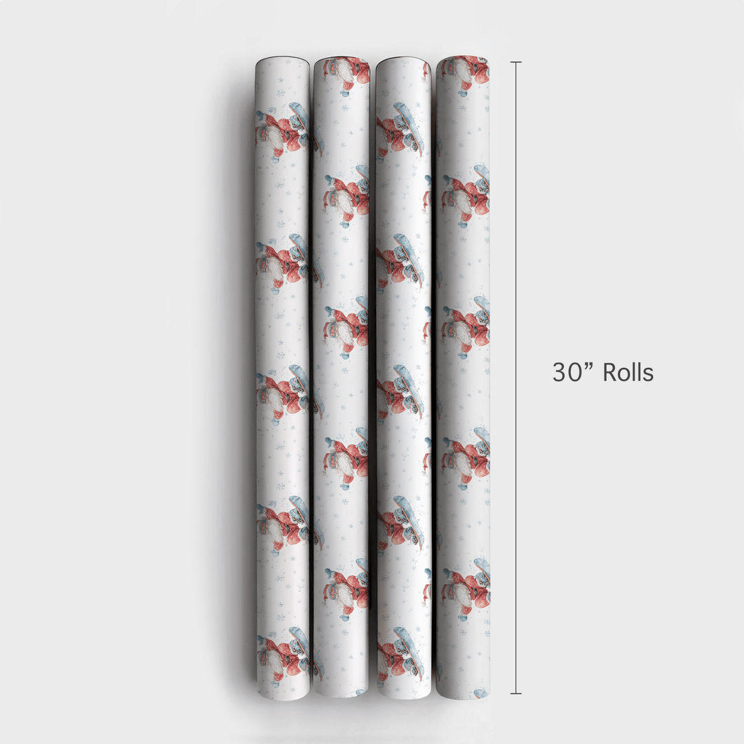 Shred the Sleigh - Wrapping Paper - Aspen & Arlo