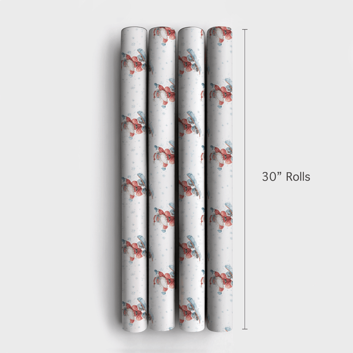 Shred the Sleigh - Wrapping Paper - Aspen & Arlo