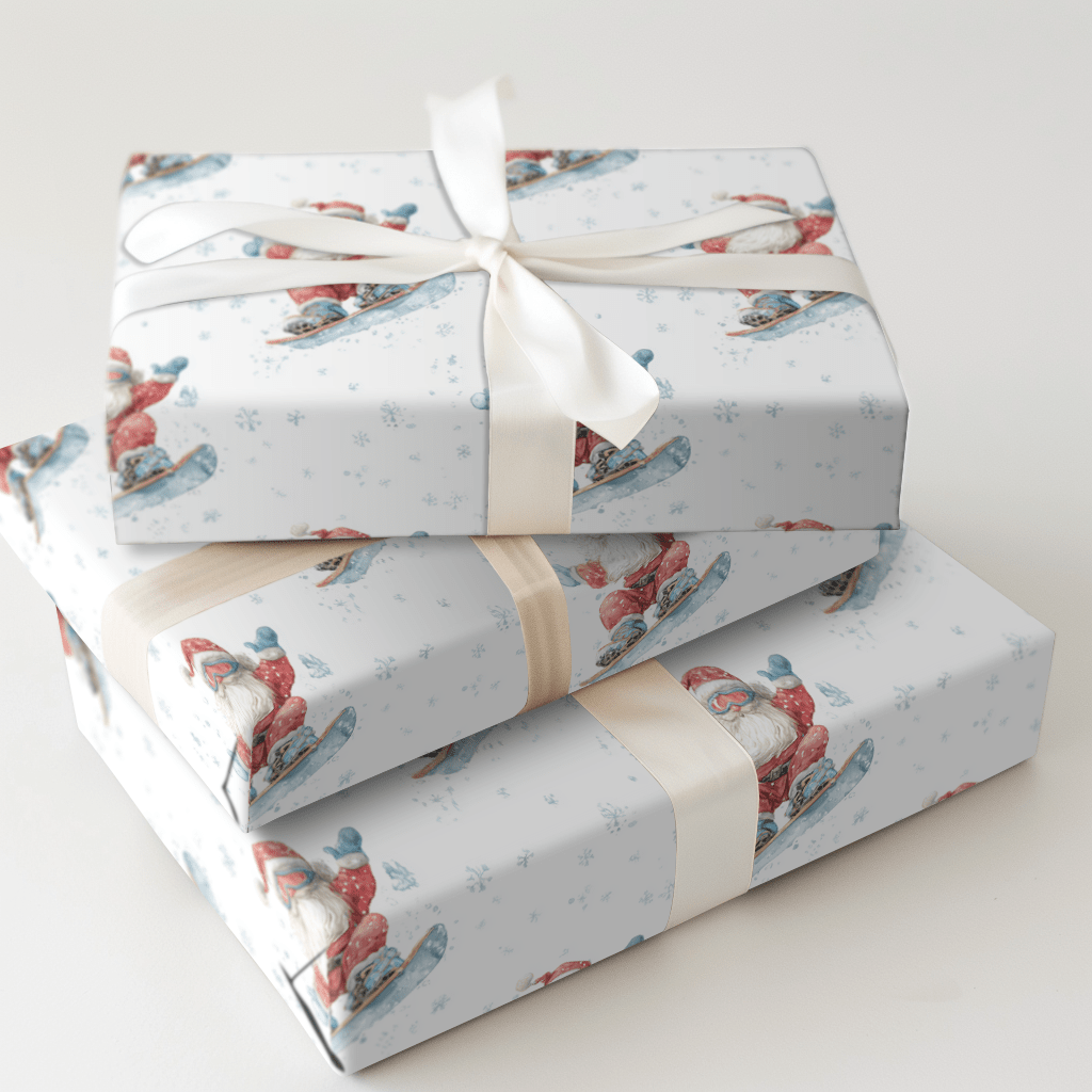 Shred the Sleigh - Wrapping Paper - Aspen & Arlo