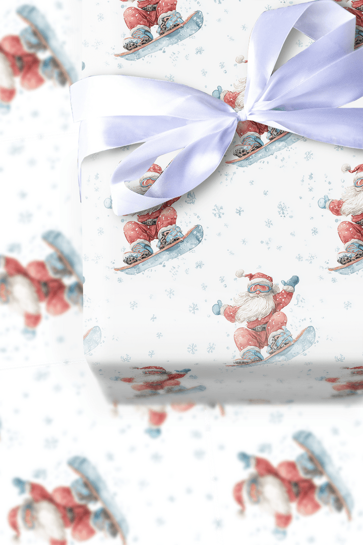 Shred the Sleigh - Wrapping Paper - Aspen & Arlo