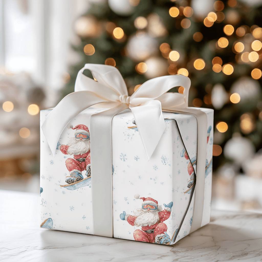 Shred the Sleigh - Wrapping Paper - Aspen & Arlo
