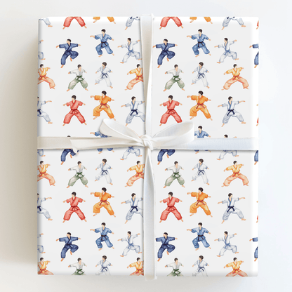 Martial Motion - Wrapping Paper - Aspen & Arlo
