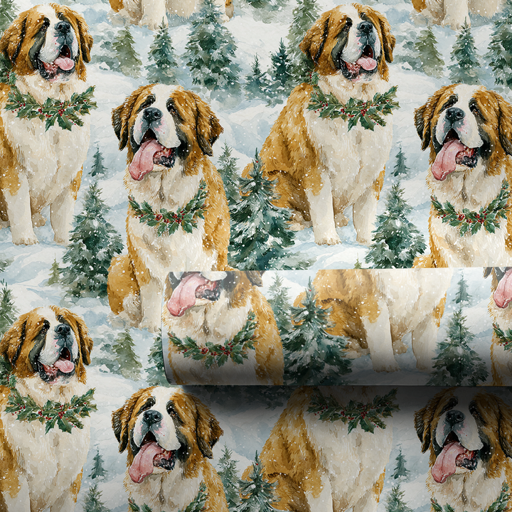 Snow Day for St. Bernard