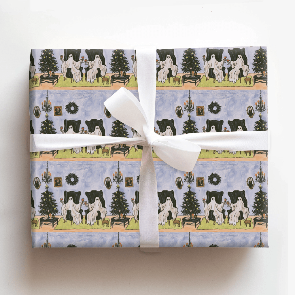 Spirits by the Tree - Wrapping Paper - Aspen & Arlo