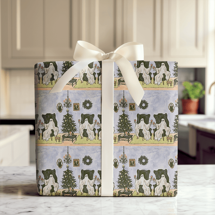 Spirits by the Tree - Wrapping Paper - Aspen & Arlo