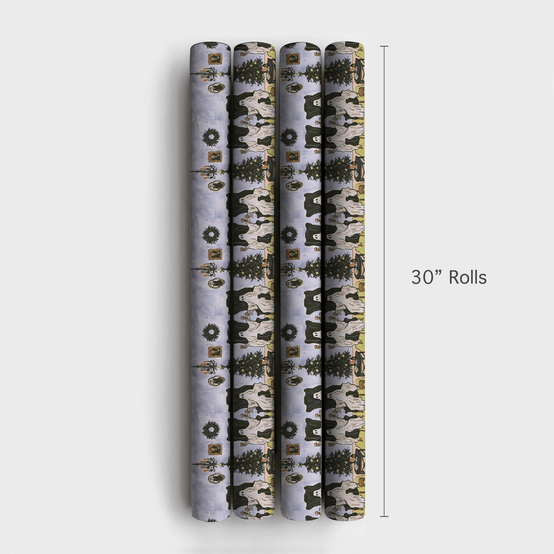 Spirits by the Tree - Wrapping Paper - Aspen & Arlo