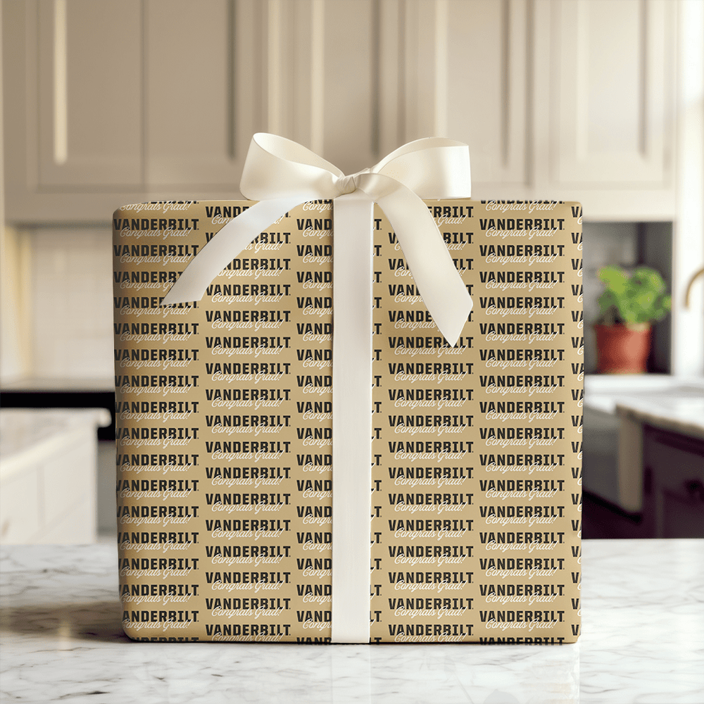 Congrats Vanderbilt Grad - Wrapping Paper - Aspen & Arlo