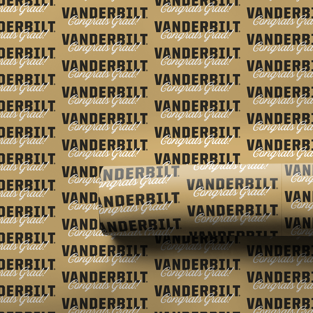 Congrats Vanderbilt Grad - Wrapping Paper - Aspen & Arlo