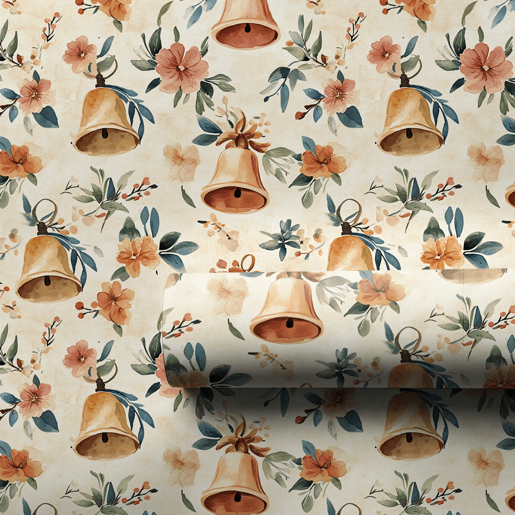 I Hear Wedding Bells - Wrapping Paper - Aspen & Arlo