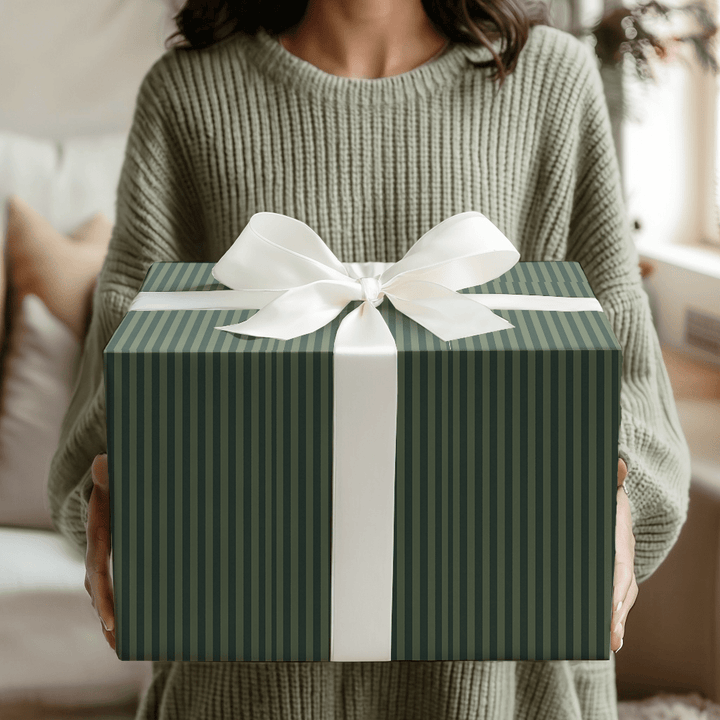 Ivy Stripe - Wrapping Paper - Aspen & Arlo