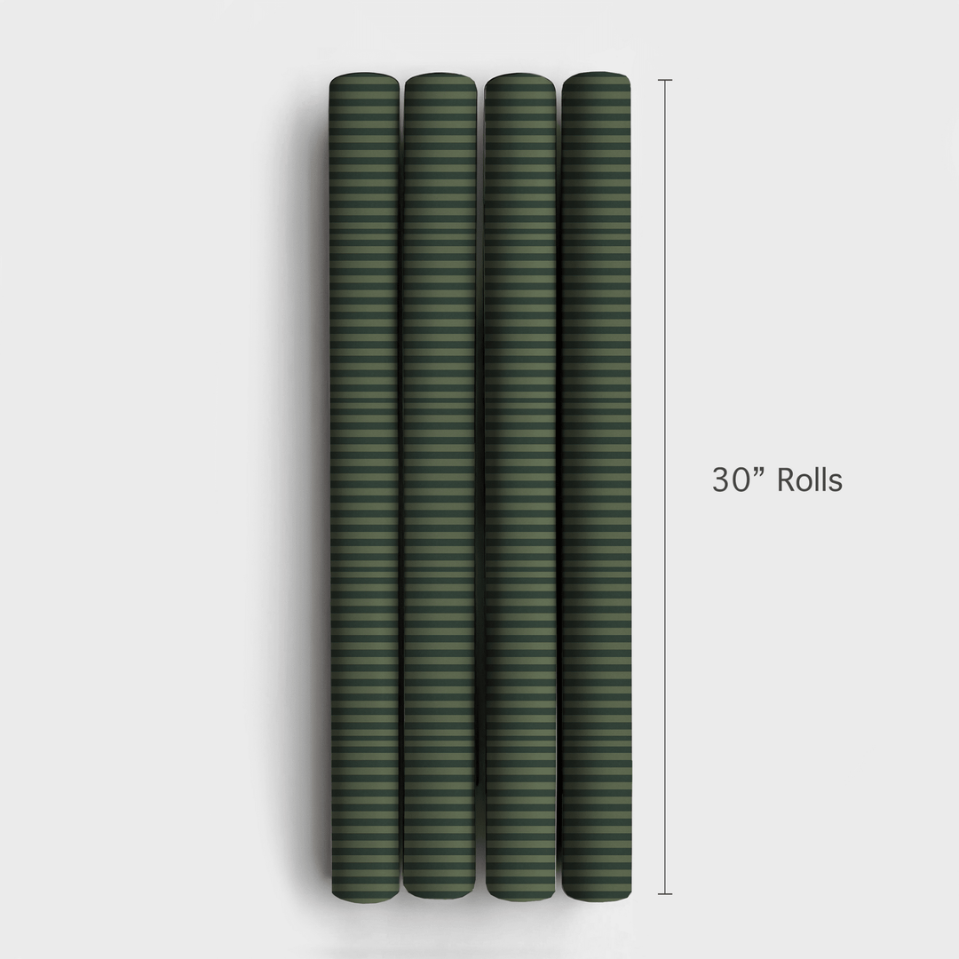 Ivy Stripe - Wrapping Paper - Aspen & Arlo