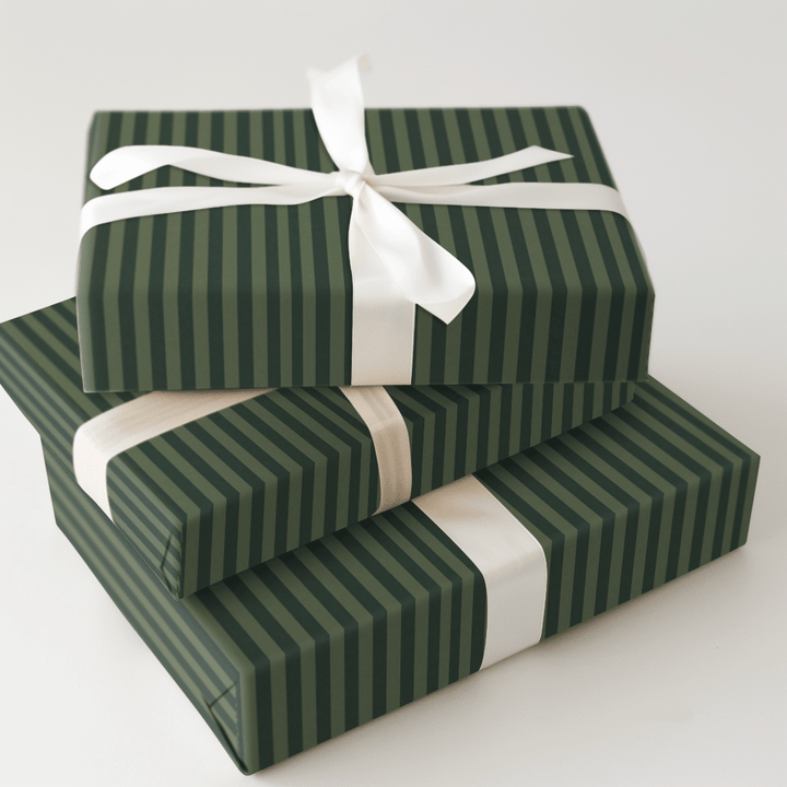 Ivy Stripe - Wrapping Paper - Aspen & Arlo