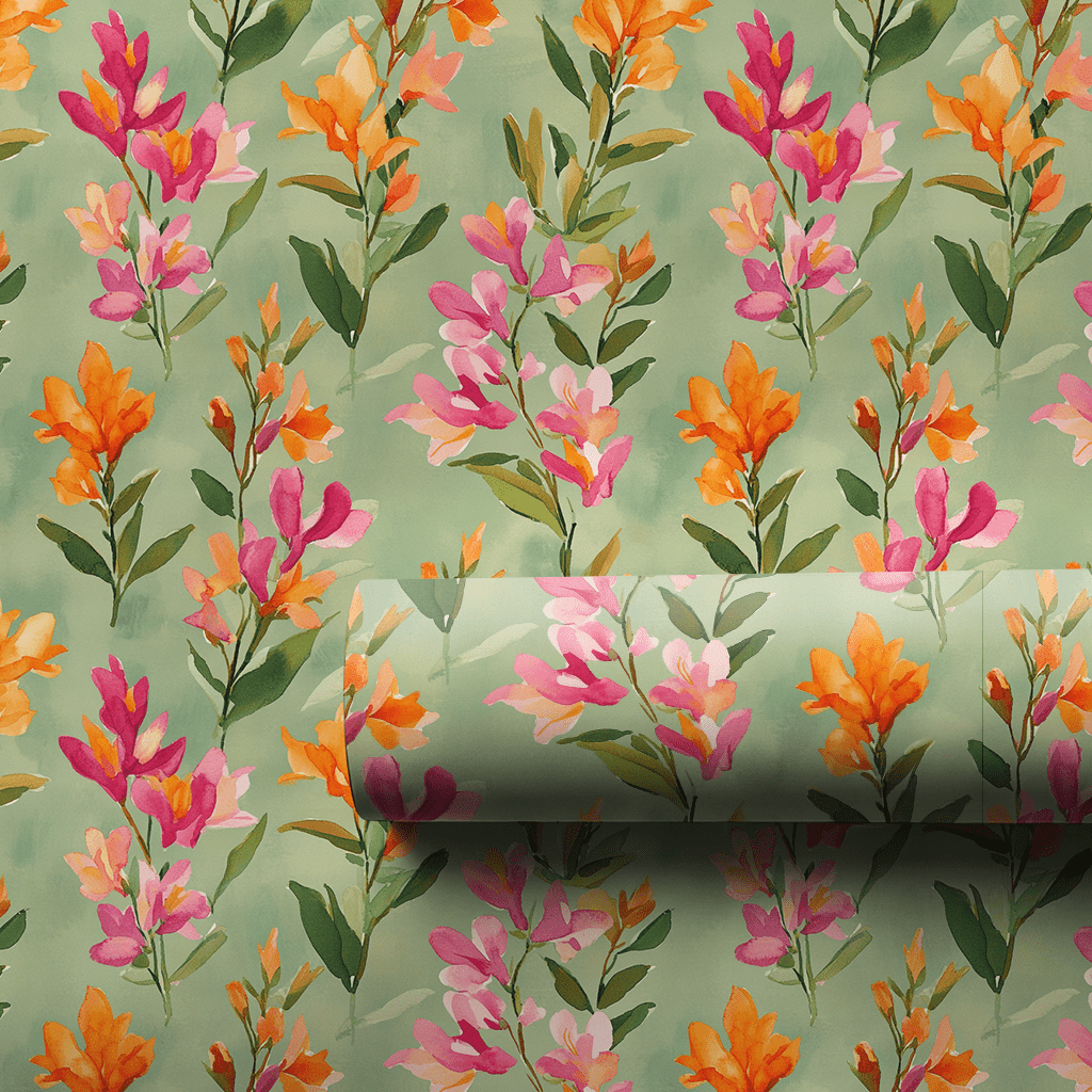 Petals in the Sun - Wrapping Paper - Aspen & Arlo
