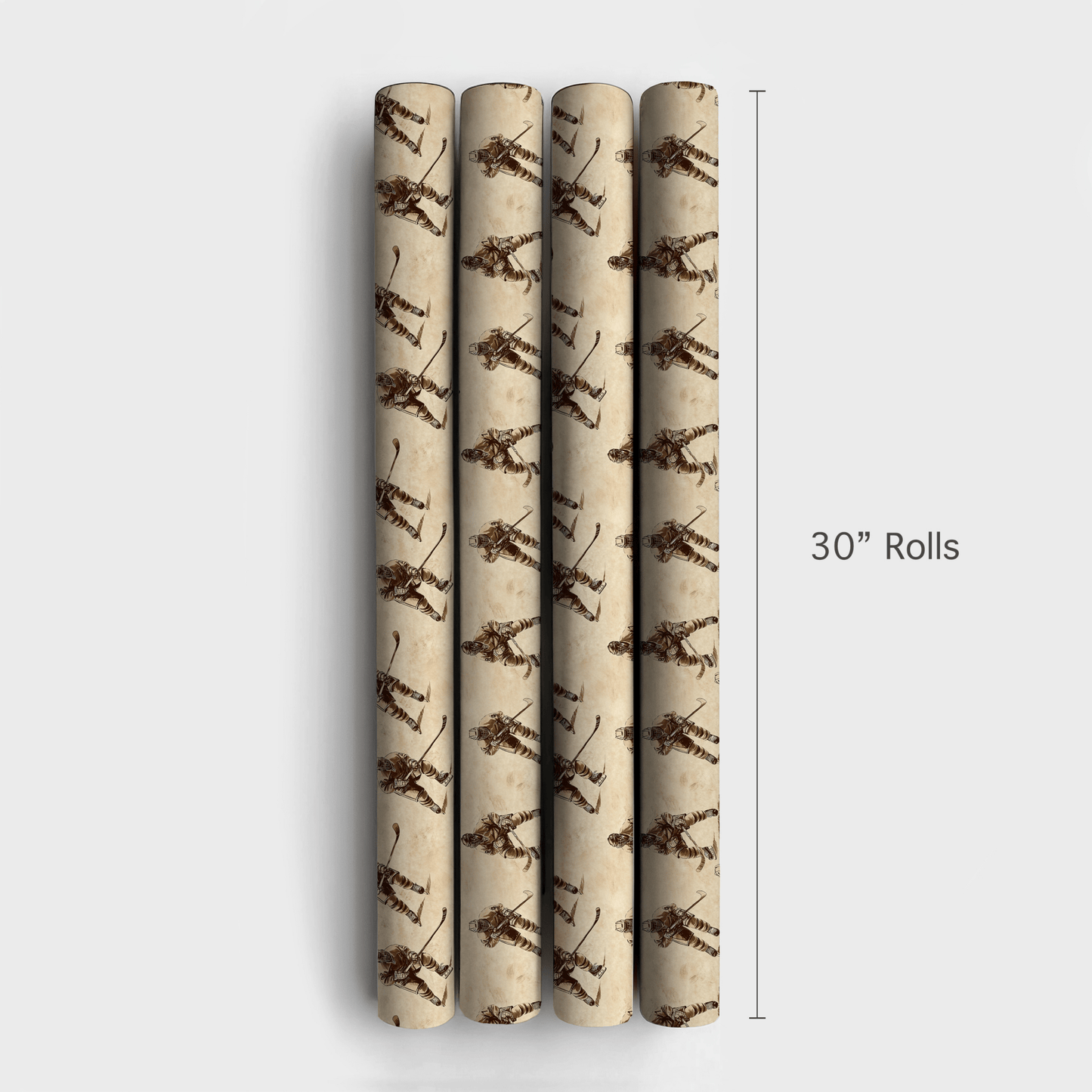 Power Play Sticks - Wrapping Paper - Aspen & Arlo