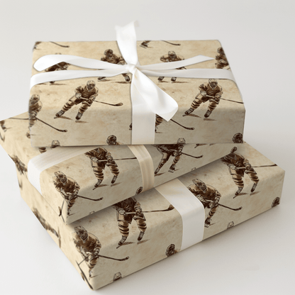 Power Play Sticks - Wrapping Paper - Aspen & Arlo