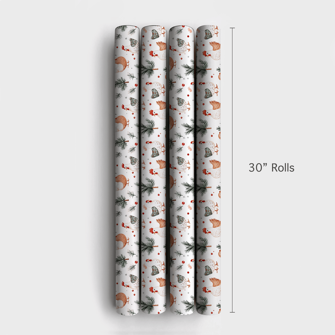 Don't Be a Chicken - Wrapping Paper - Aspen & Arlo