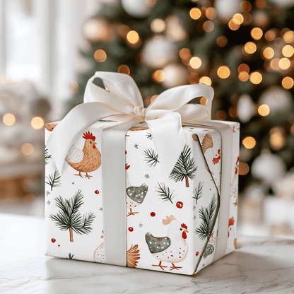 Don't Be a Chicken - Wrapping Paper - Aspen & Arlo