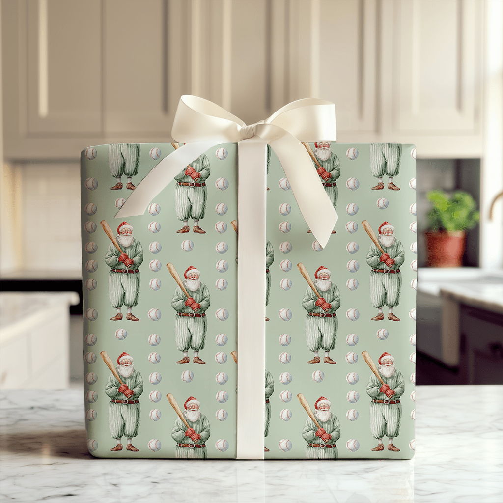 Snowball Stadium - Wrapping Paper - Aspen & Arlo
