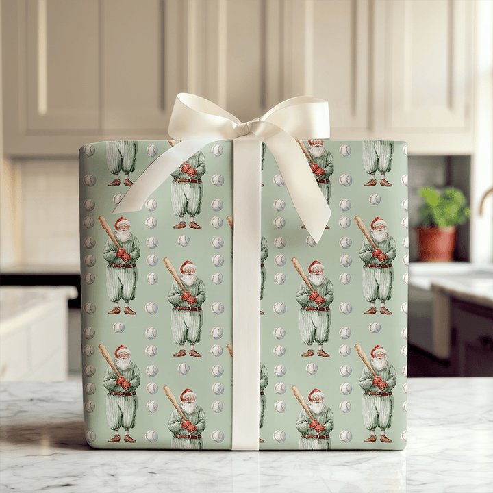 Snowball Stadium - Wrapping Paper - Aspen & Arlo