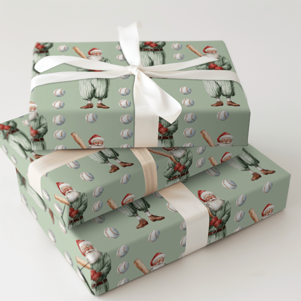 Snowball Stadium - Wrapping Paper - Aspen & Arlo