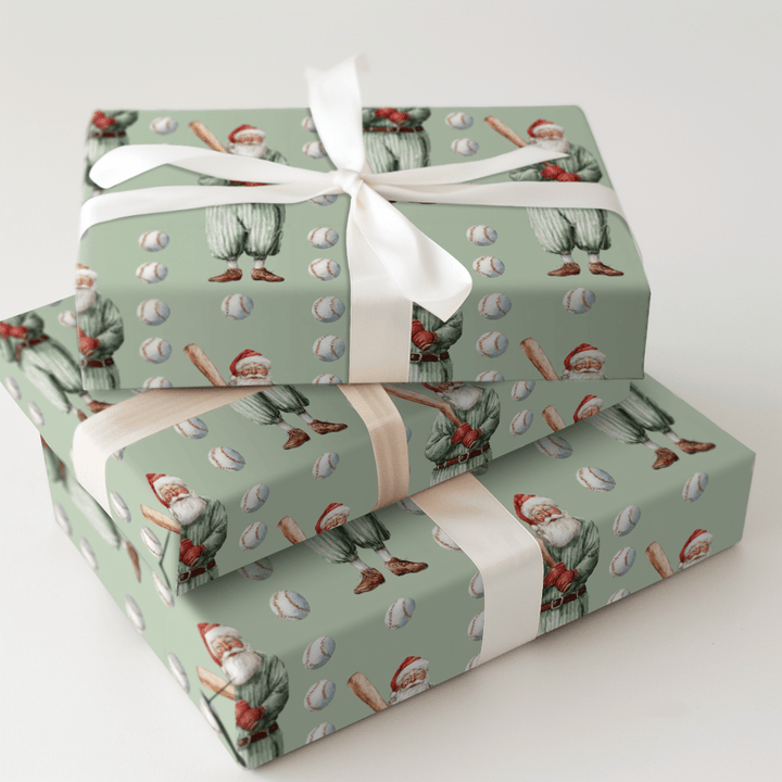Snowball Stadium - Wrapping Paper - Aspen & Arlo