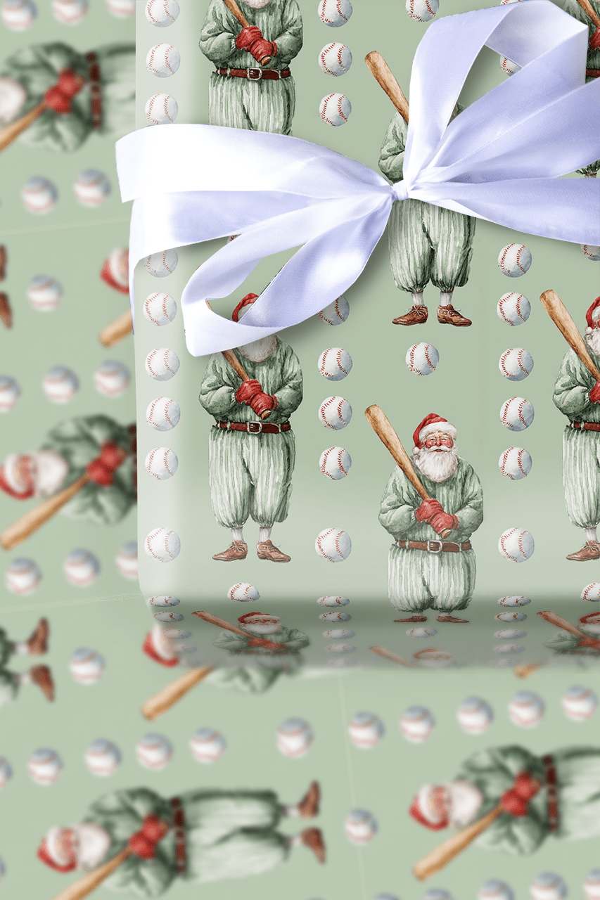 Snowball Stadium - Wrapping Paper - Aspen & Arlo