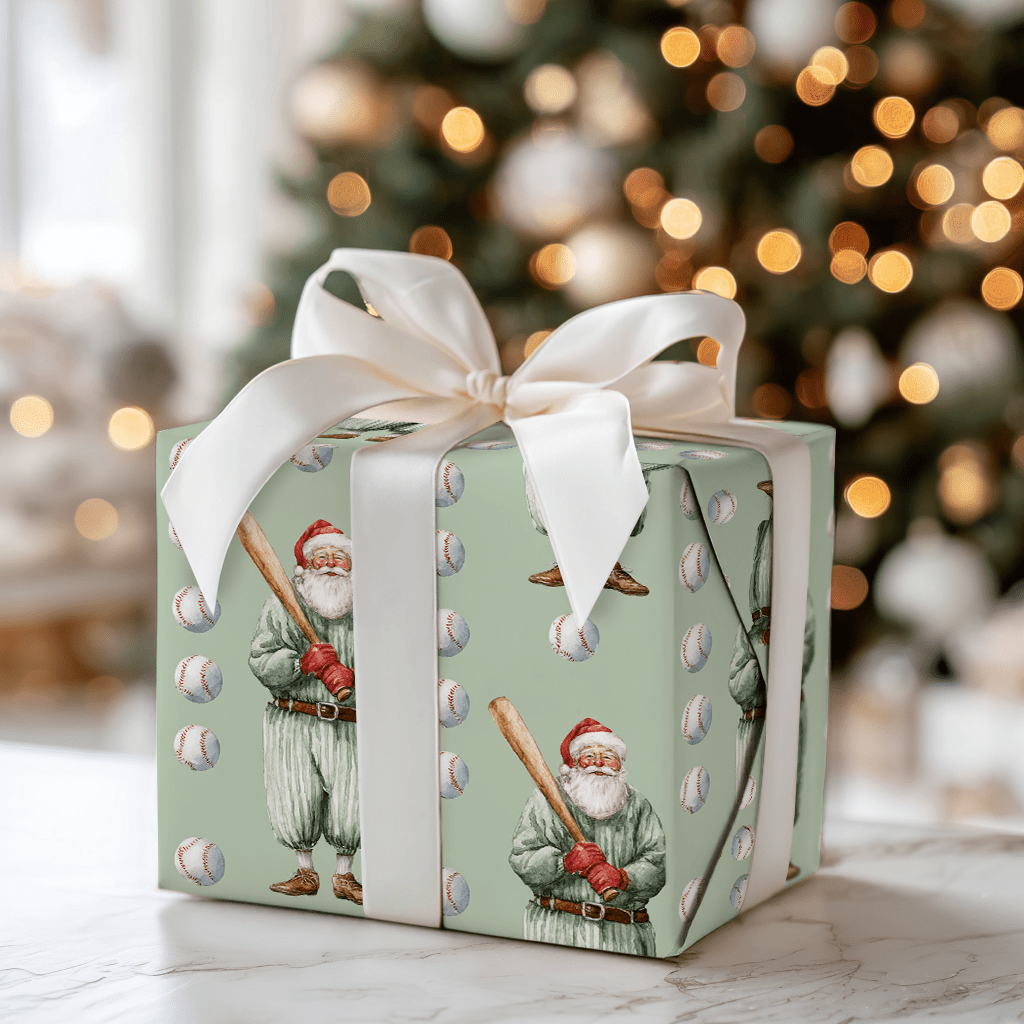 Snowball Stadium - Wrapping Paper - Aspen & Arlo