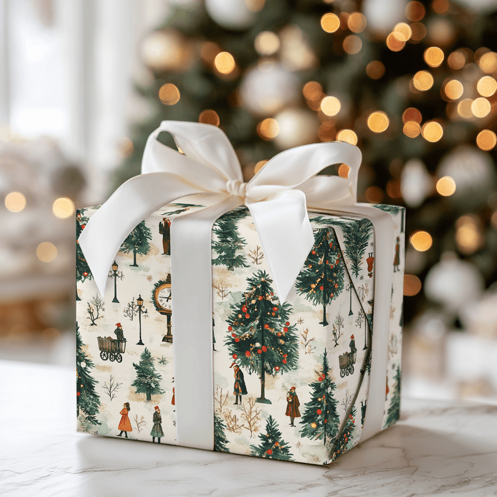 Vintage Time - Wrapping Paper - Aspen & Arlo