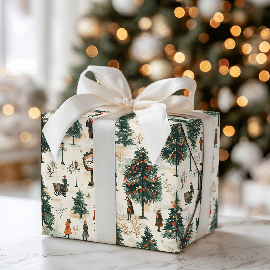 Vintage Time - Wrapping Paper - Aspen & Arlo