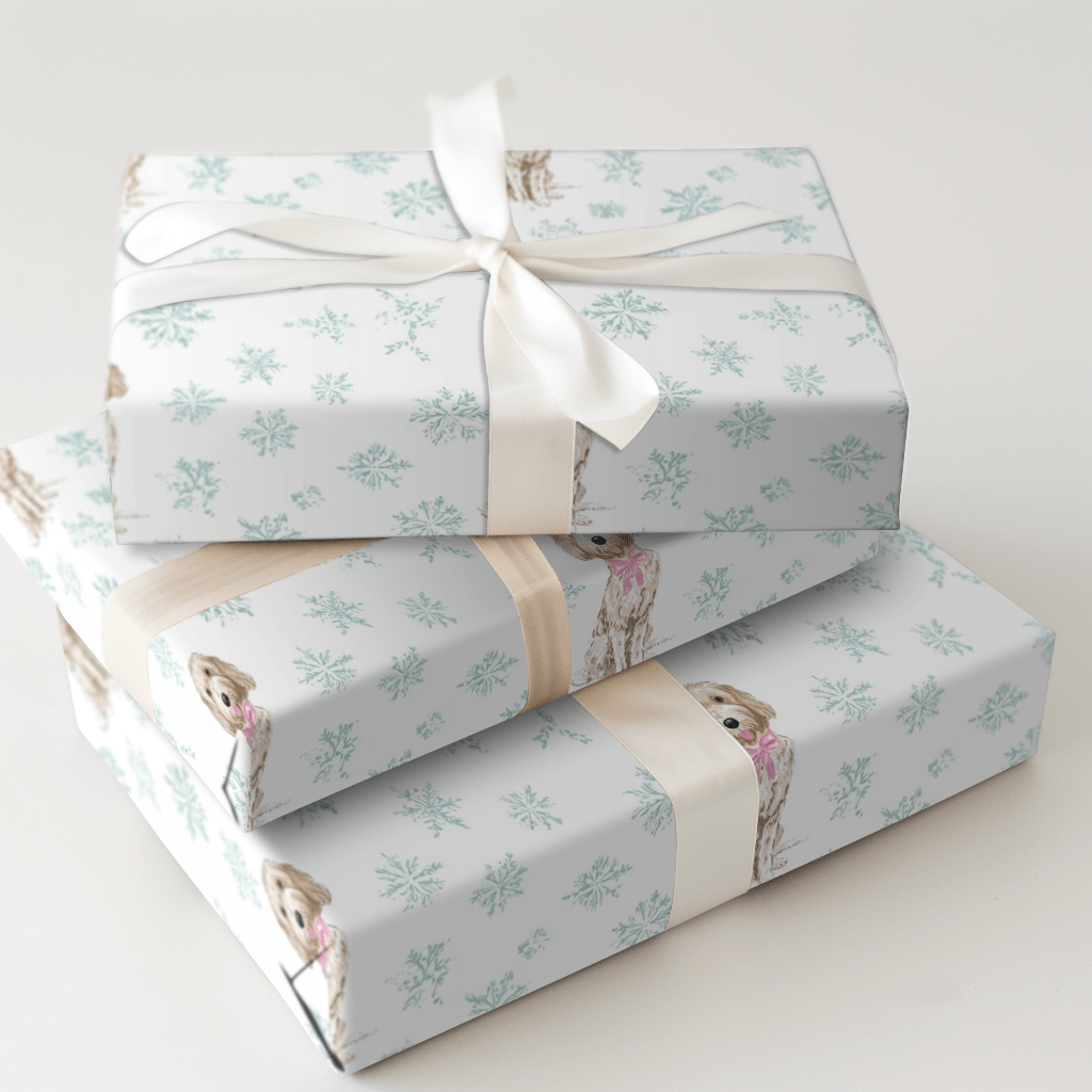 Doodle in December - Wrapping Paper - Aspen & Arlo