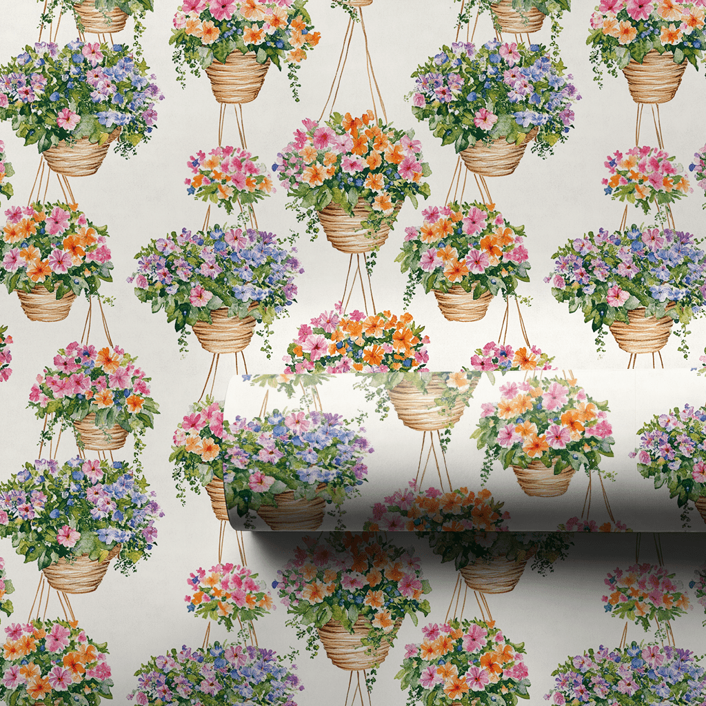 Hanging By a Bloom - Wrapping Paper - Aspen & Arlo