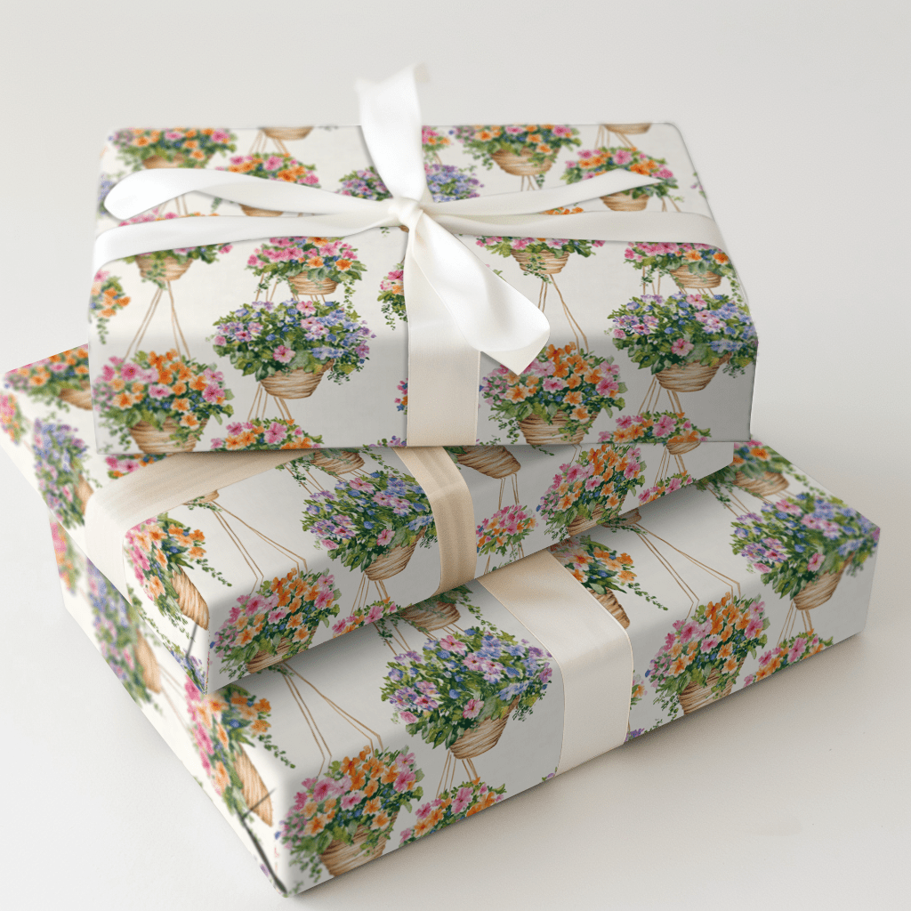 Hanging By a Bloom - Wrapping Paper - Aspen & Arlo