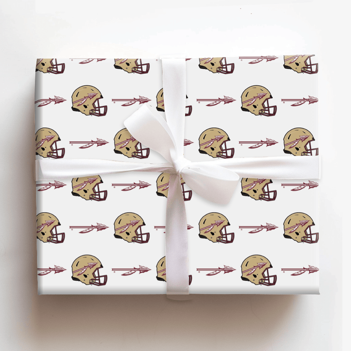 Helmet and Arrow - Wrapping Paper - Aspen & Arlo