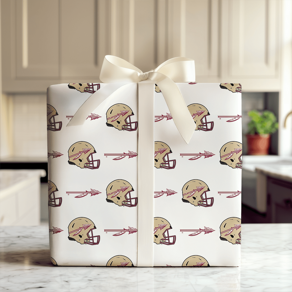 Helmet and Arrow - Wrapping Paper - Aspen & Arlo