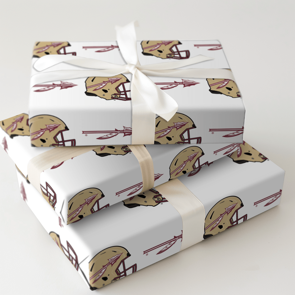 Helmet and Arrow - Wrapping Paper - Aspen & Arlo