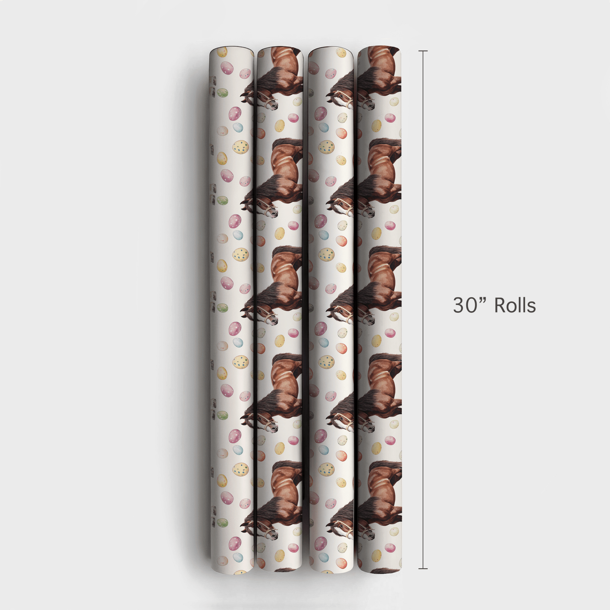 Easter Eggs with the Tennessee Walking Horse - Wrapping Paper - Aspen & Arlo