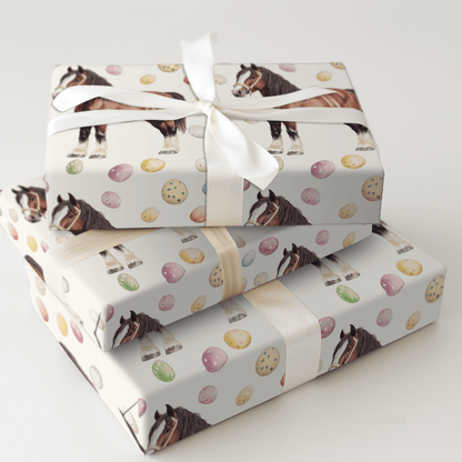 Easter Eggs with the Tennessee Walking Horse - Wrapping Paper - Aspen & Arlo