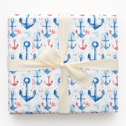 Anchor Away - Wrapping Paper - Aspen & Arlo