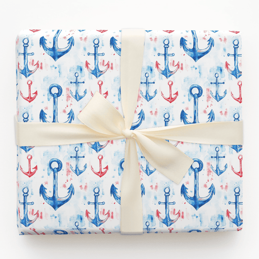 Anchor Away - Wrapping Paper - Aspen & Arlo