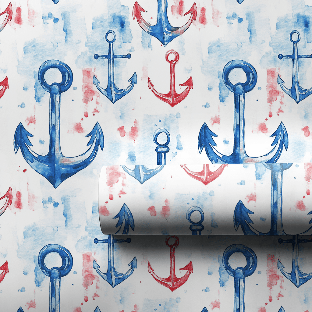 Anchor Away - Wrapping Paper - Aspen & Arlo