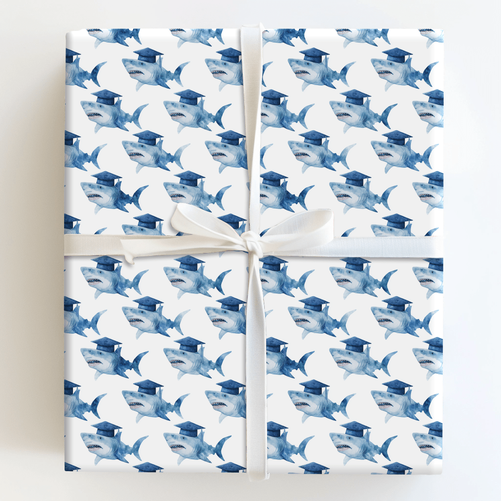Shark Out - Wrapping Paper - Aspen & Arlo
