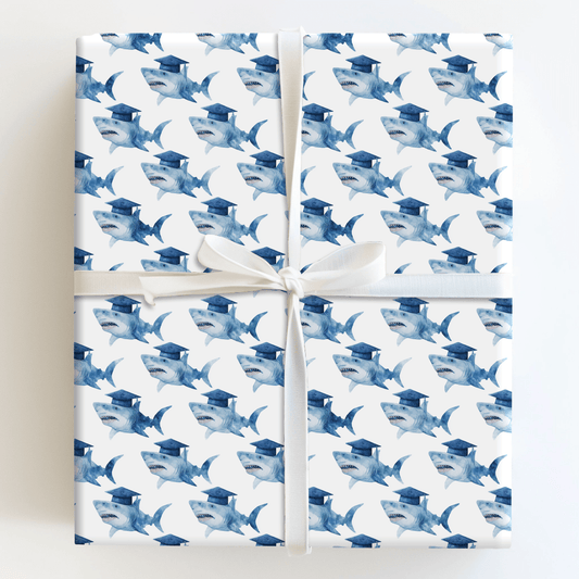 Shark Out - Wrapping Paper - Aspen & Arlo