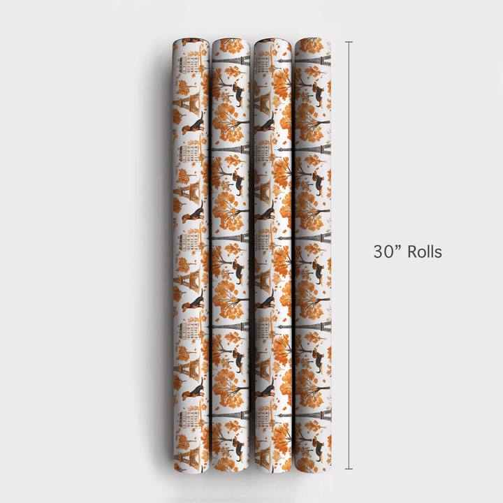 Paris with the Dachshunds - Wrapping Paper - Aspen & Arlo