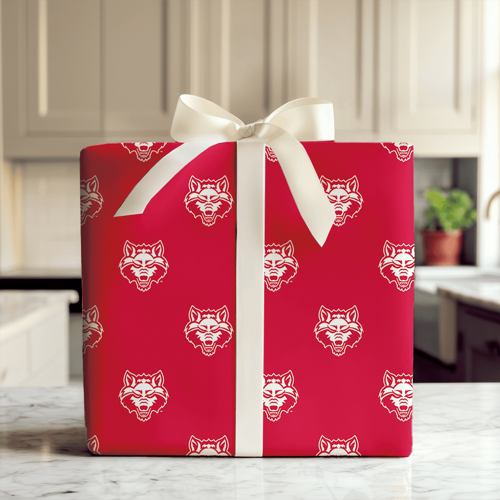Scarlet Howl - Wrapping Paper - Aspen & Arlo