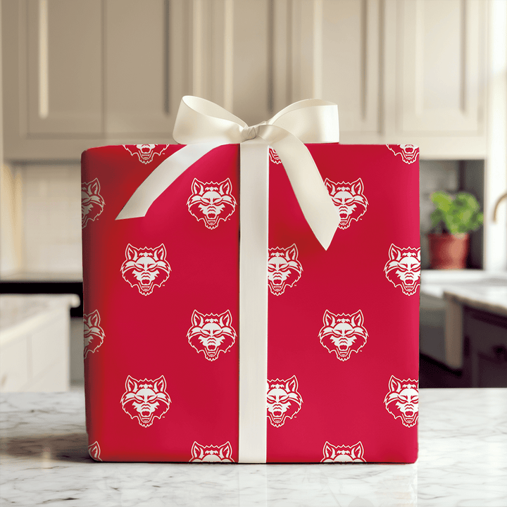 Scarlet Howl - Wrapping Paper - Aspen & Arlo